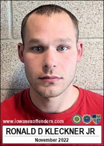 Ronald Duane Kleckner Jr a registered Sex Offender of Iowa