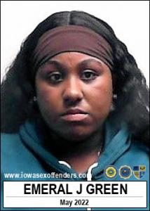 Emeral Jene Green a registered Sex Offender of Iowa