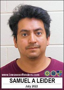 Samuel Audiel Leider a registered Sex Offender of Iowa