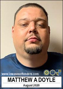 Matthew Allen Doyle a registered Sex Offender of Iowa
