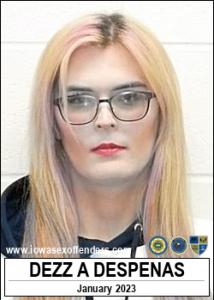 Dezz Alanna Aria Despenas a registered Sex Offender of Iowa