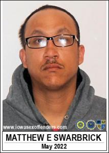 Matthew Eric Swarbrick a registered Sex Offender of Iowa
