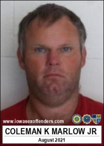 Coleman Keith Marlow Jr a registered Sex Offender of Iowa