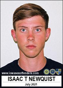 Isaac Thomas Newquist a registered Sex Offender of Iowa