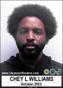 Chey Lamont Williams a registered Sex Offender of Iowa