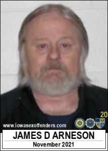 James Dean Arneson a registered Sex Offender of Iowa