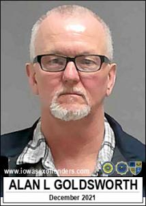 Alan Lynn Goldsworth a registered Sex Offender of Iowa