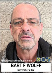Bart Frederick Wolff a registered Sex Offender of Iowa
