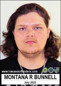 Montana Ray Bunnell a registered Sex Offender of Iowa