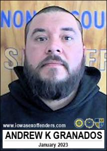 Andrew Kyle Granados a registered Sex Offender of Iowa