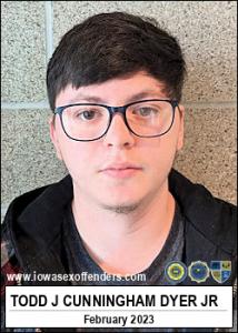 Todd Joseph Cunningham Dyer Jr a registered  of Iowa