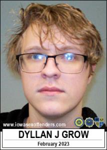 Dyllan Jeffrey Grow a registered Sex Offender of Iowa