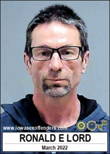 Ronald Earl Lord a registered Sex Offender of Iowa