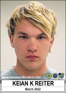 Keian Kruse Reiter a registered Sex Offender of Iowa