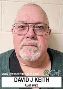 David John Keith a registered Sex Offender of Iowa