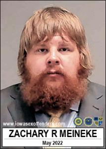 Zachary Ryan Meineke a registered Sex Offender of Iowa