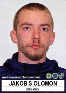 Jakob Scott Olomon a registered Sex Offender of Iowa