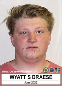Wyatt Storm Draese a registered Sex Offender of Iowa
