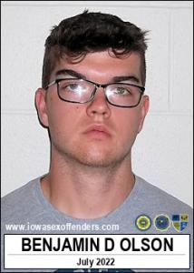 Benjamin Daniel Olson a registered Sex Offender of Iowa