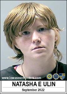 Natasha Elizabeth Ulin a registered Sex Offender of Iowa