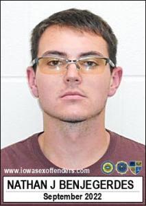 Nathan James Benjegerdes a registered Sex Offender of Iowa