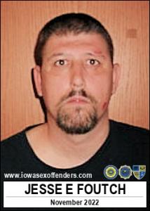 Jesse Edward Foutch a registered Sex Offender of Iowa