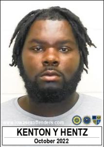 Kenton Yakeil Hentz a registered Sex Offender of Iowa