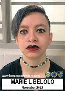 Marie Lynn Belolo a registered Sex Offender of Iowa