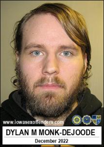 Dylan Michael Monk-dejoode a registered Sex Offender of Iowa