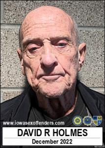 David Russell Holmes a registered Sex Offender of Iowa