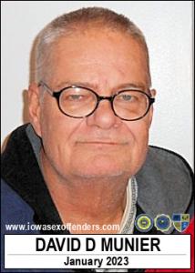 David Dean Munier a registered Sex Offender of Iowa