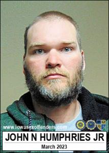 John Nathan Humphries Jr a registered Sex Offender of Iowa