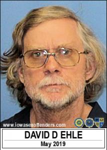 David Dean Ehle a registered Sex Offender of Iowa