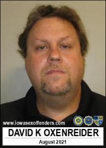 David Kelly Oxenreider a registered Sex Offender of Iowa