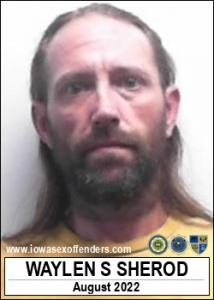 Waylen Scott Sherod a registered Sex Offender of Iowa