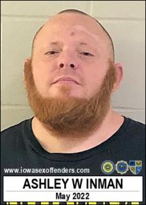 Ashley William Inman a registered Sex Offender of Iowa