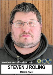 Steven James Roling a registered Sex Offender of Iowa