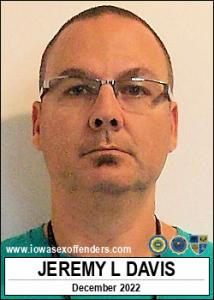 Jeremy Lee Davis a registered Sex Offender of Iowa