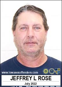 Jeffrey Lee Rose a registered Sex Offender of Iowa