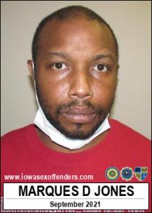 Marques Dean Jones a registered Sex Offender of Iowa