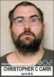 Christopher Chad Carr a registered  of Iowa