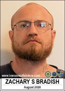 Zachary Scott Bradish a registered Sex Offender of Iowa