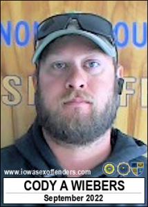 Cody Allan Wiebers a registered Sex Offender of Iowa