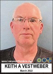 Keith Allen Vestweber a registered Sex Offender of Iowa