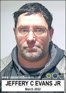 Jeffery Clifford Evans Jr a registered Sex Offender of Iowa