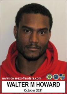 Walter Mack Howard a registered  of Iowa