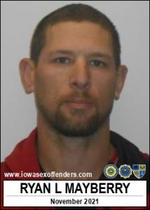Ryan Leonard Mayberry a registered Sex Offender of Iowa