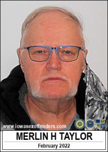 Merlin Herbert Taylor a registered Sex Offender of Iowa