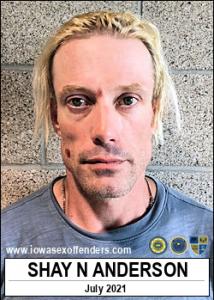 Shay Nathan Anderson a registered Sex Offender of Iowa