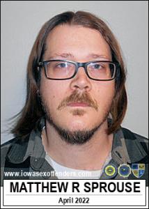 Matthew Ryan Sprouse a registered Sex Offender of Iowa
